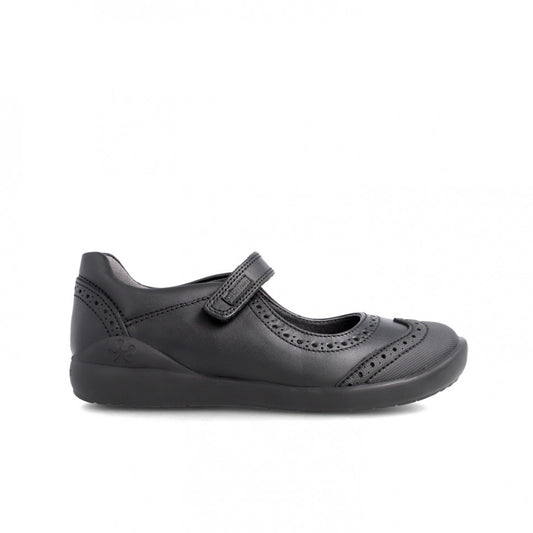 Biomecanics Girls Black Uniform Shoes - 191110