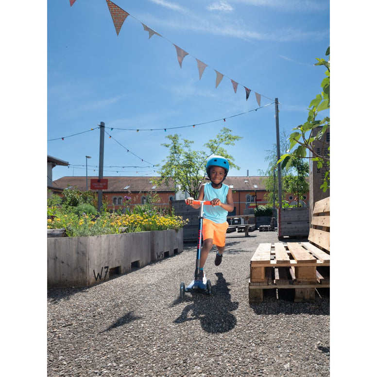 Micro Maxi Foldable LED Scooter Berry Red