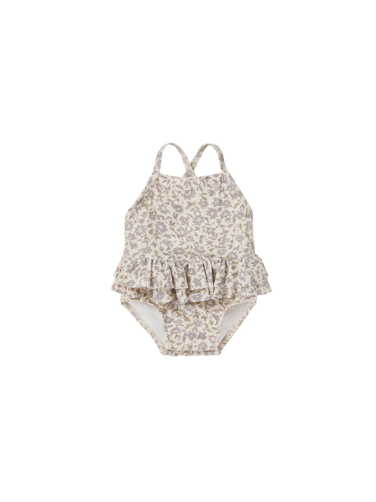 Quincy Mae - Ruffled One-Piece Swimsuit