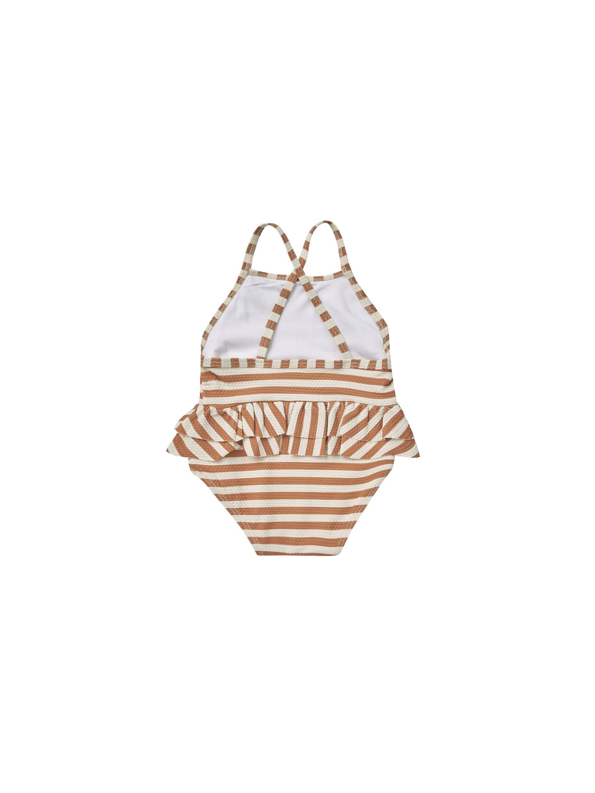 Quincy Mae - Ruffled One-Piece Swimsuit