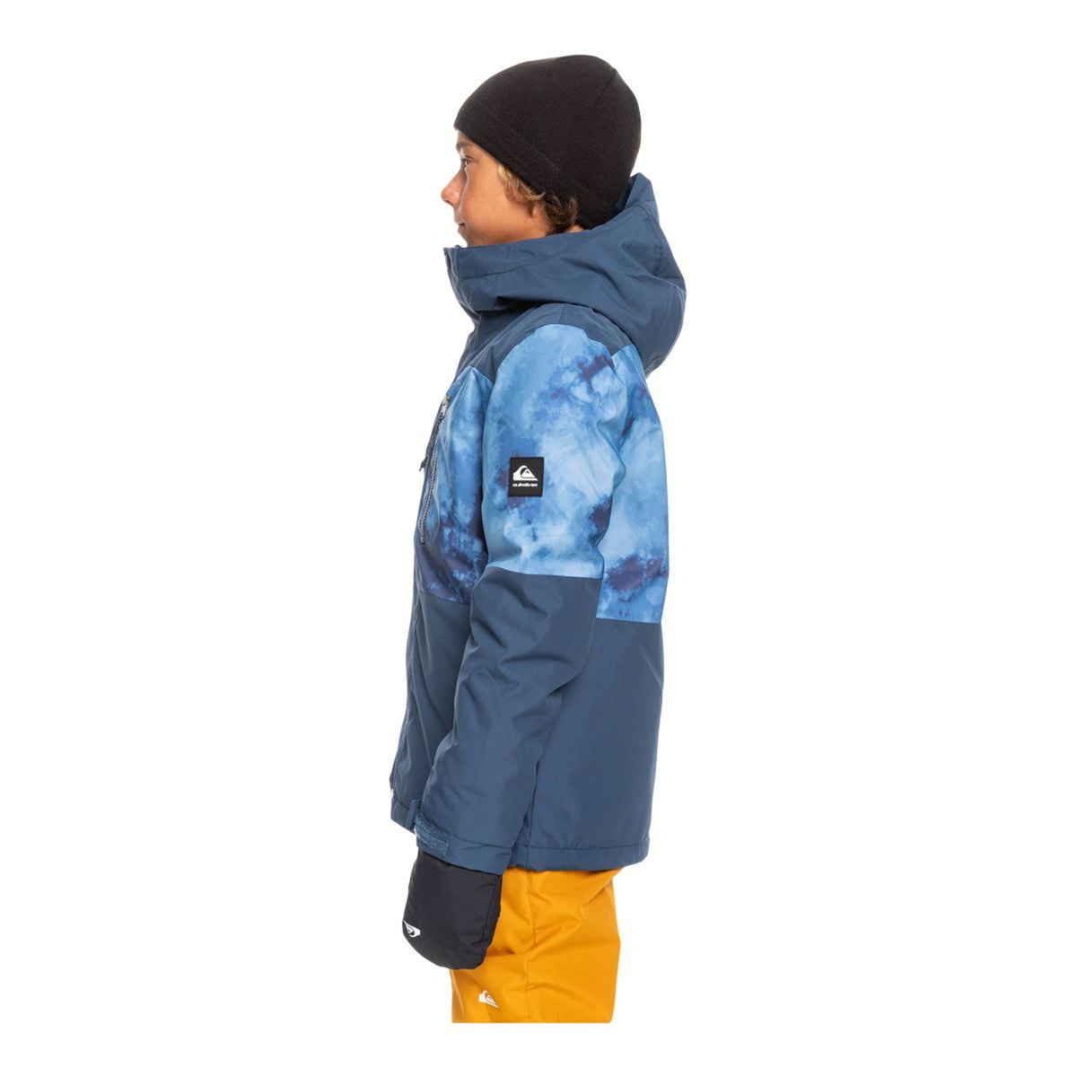 QUIKSILVER Mission Printed Block Winter Jacket, children's jackets — detail view