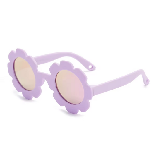 Oh! Cherise Unbreakable Polarized Kids Sunglasses 1-3Y - Flower