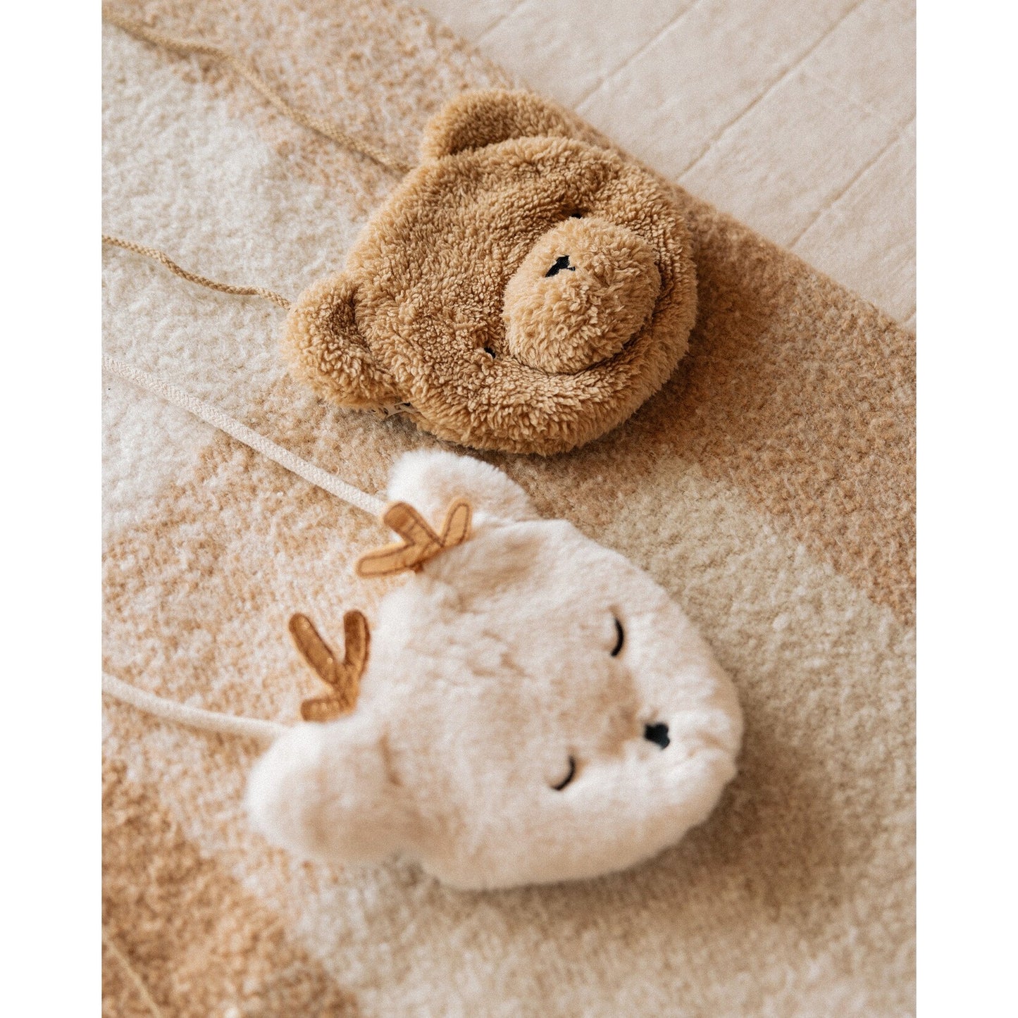 Rylee Cru - Bear Purse - Gold