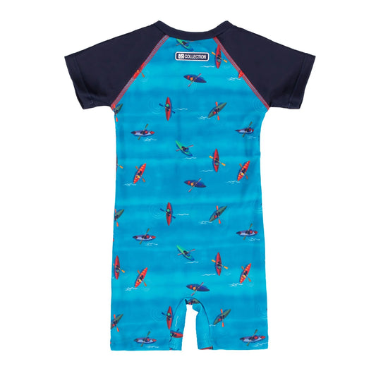 Nano - Kayak Ocean One Piece Rashguard Swimsuit