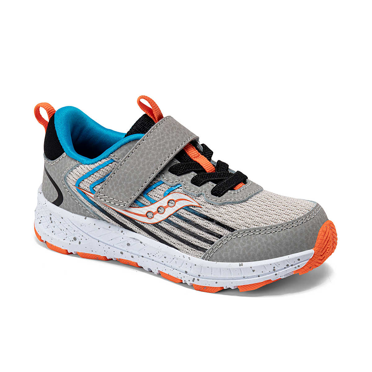 Saucony - Wind 3.0 Adaptive Closure Big Kids Sneakers - Navy/Pink