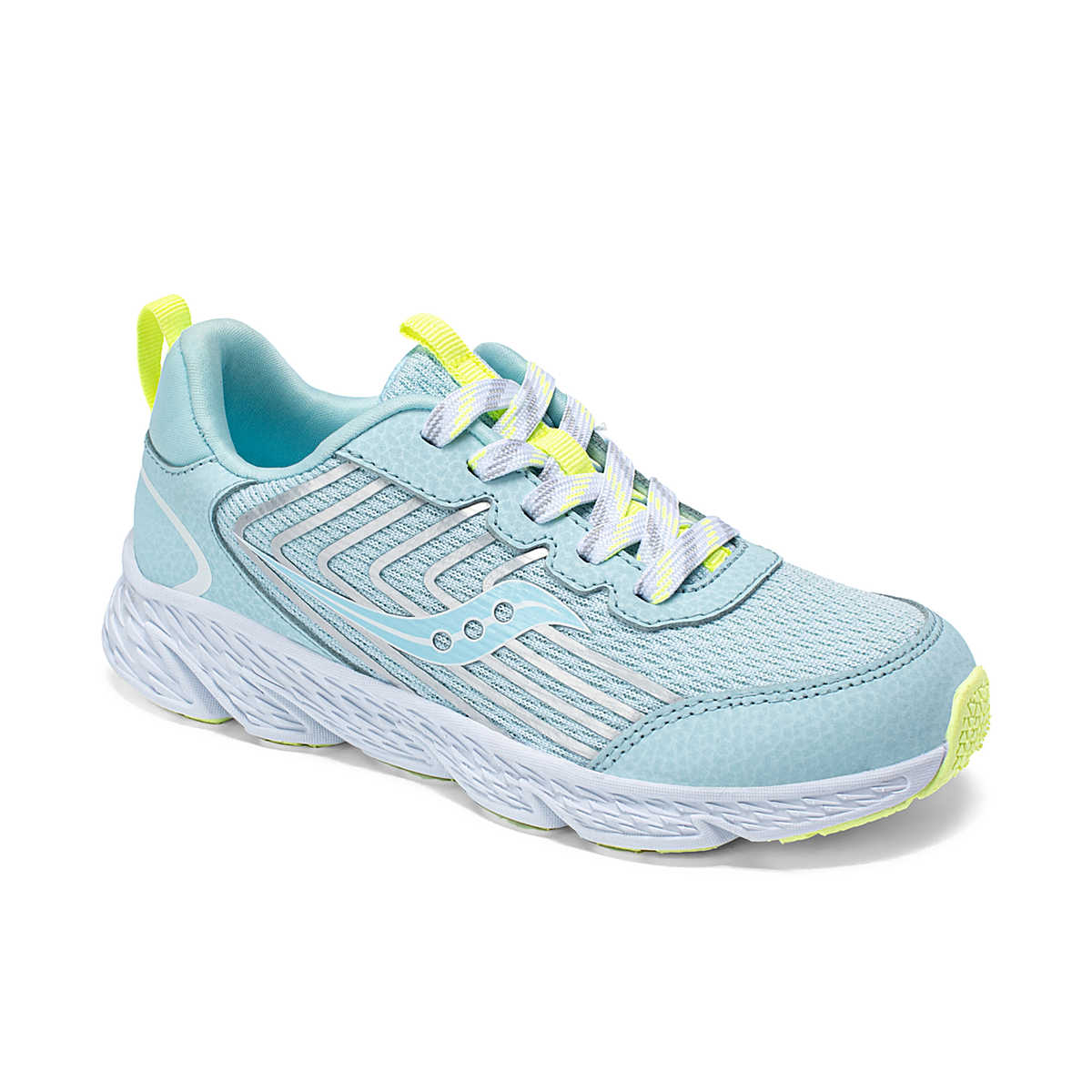 Saucony - Big Kids Wind 3.0 Sneakers - Wide - Navy/Blue