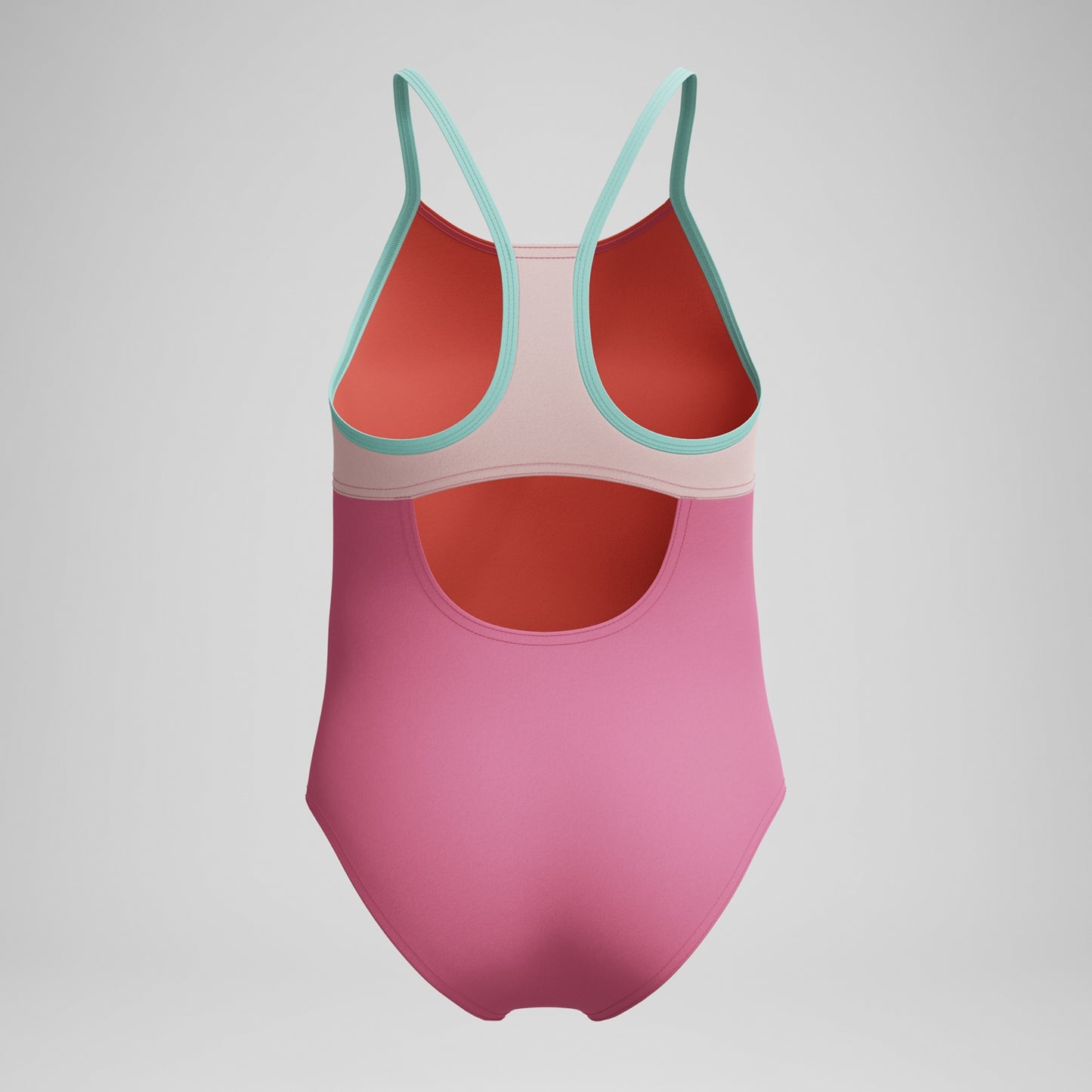 swimsuits one piece pink orange green 6