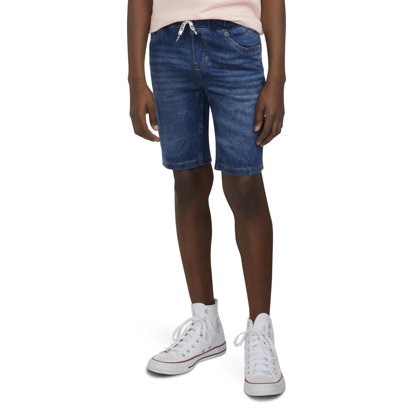 Levi's - Boys' Skinny Fit Pull On Dobby Shorts