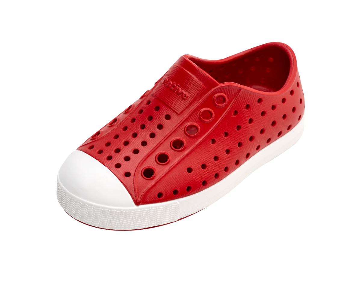 Native Shoes - Classic Jefferson Child Slip On - Concentrated & Vivid – Side View