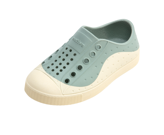 Native Shoes - Jefferson Roam Kids - Relax Green/Bone White