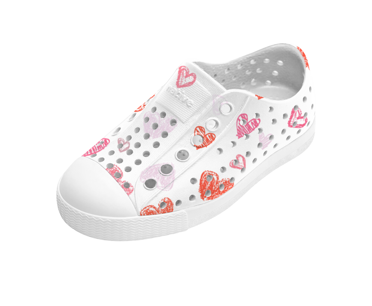 Native Shoes Jefferson Kids' Classic Slip-On Sneaker – Lightweight, Washable EVA | Fun Prints