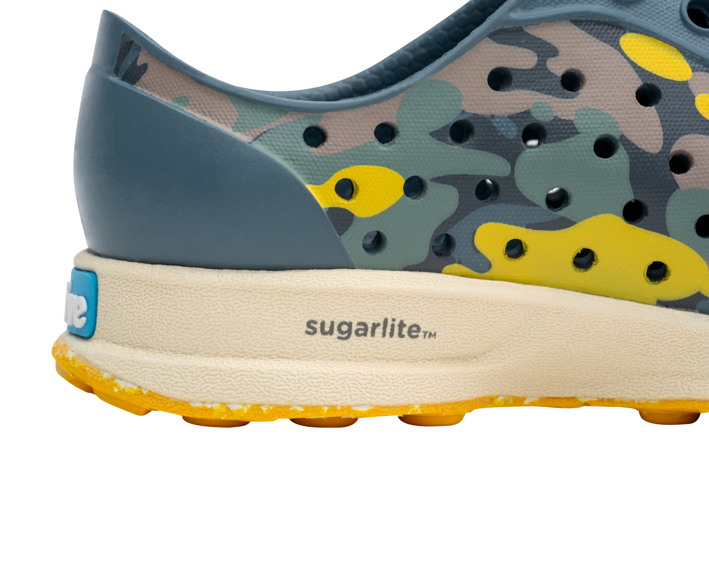 Native Shoes Robbie Child Weather Grey/ Bone White/ Freesia Eucamo/ Freesia Speckle Rubber