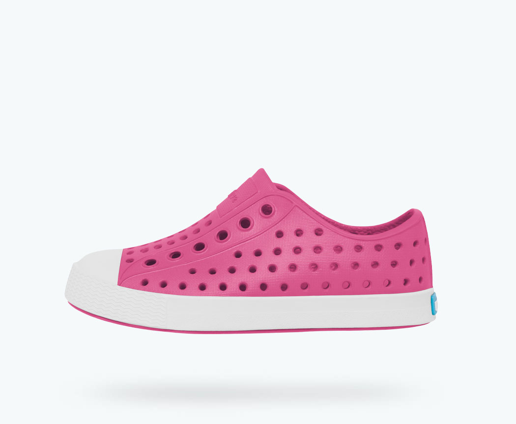 Native Shoes - Classic Jefferson Child Slip On - Tropical Rainbow by Native Shoes