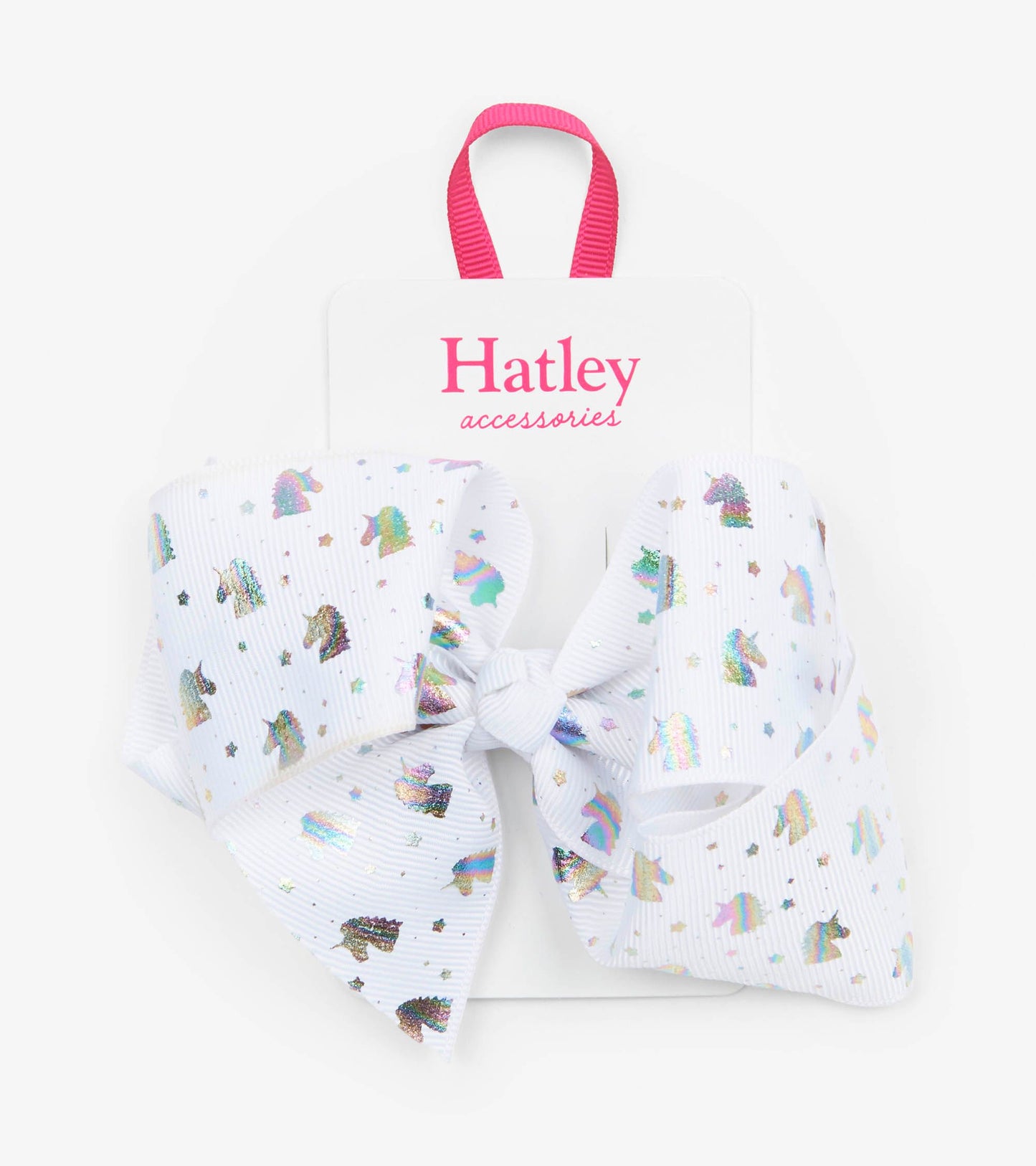 Hatley Metallic Unicorns Bow Hair Clips