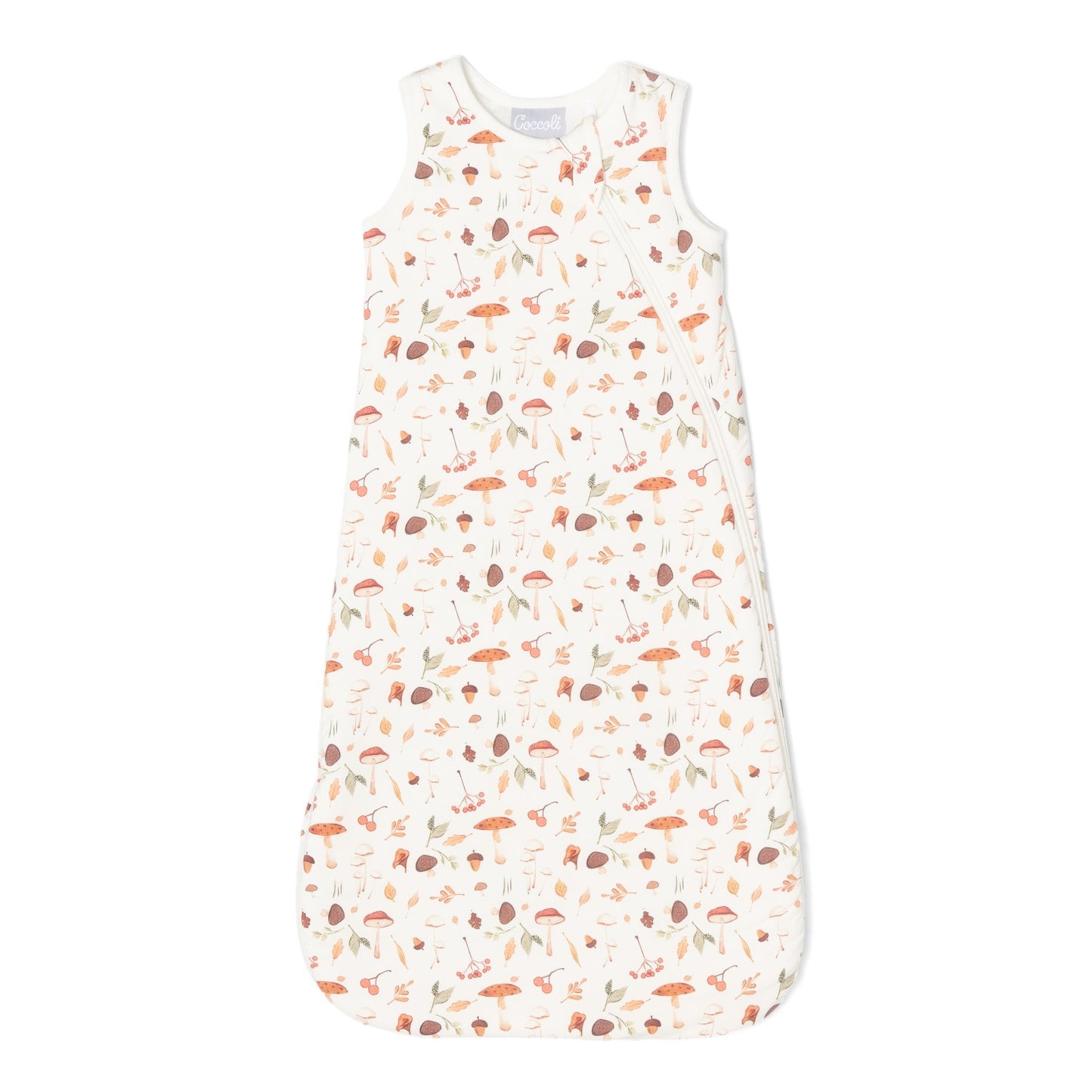 Coccoli Modal Sleepsack 1.5 tog - Mushrooms on Beige