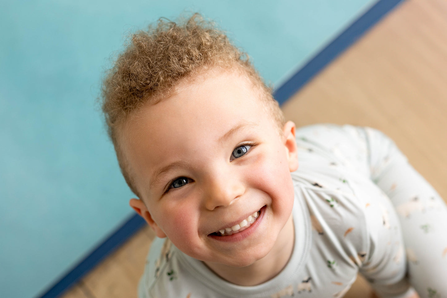 Coccoli LS MODAL PYJAMA - SHEEP ON MERCURY-3Y