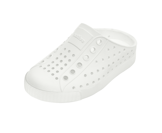 Native Shoes Jefferson Child Clog Shell White