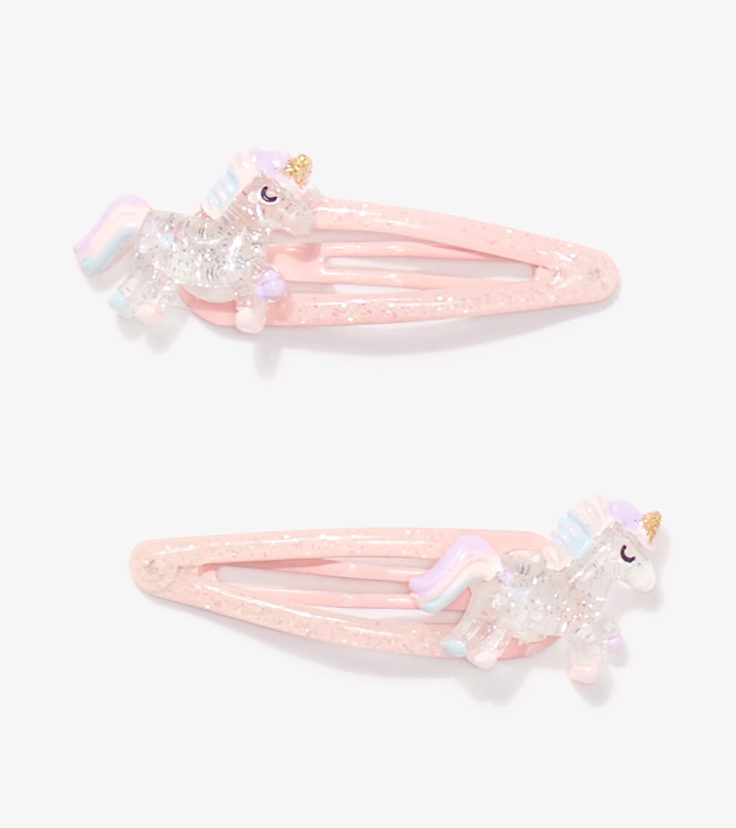 Hatley Glitter Unicorns Snap Clips 2 pack