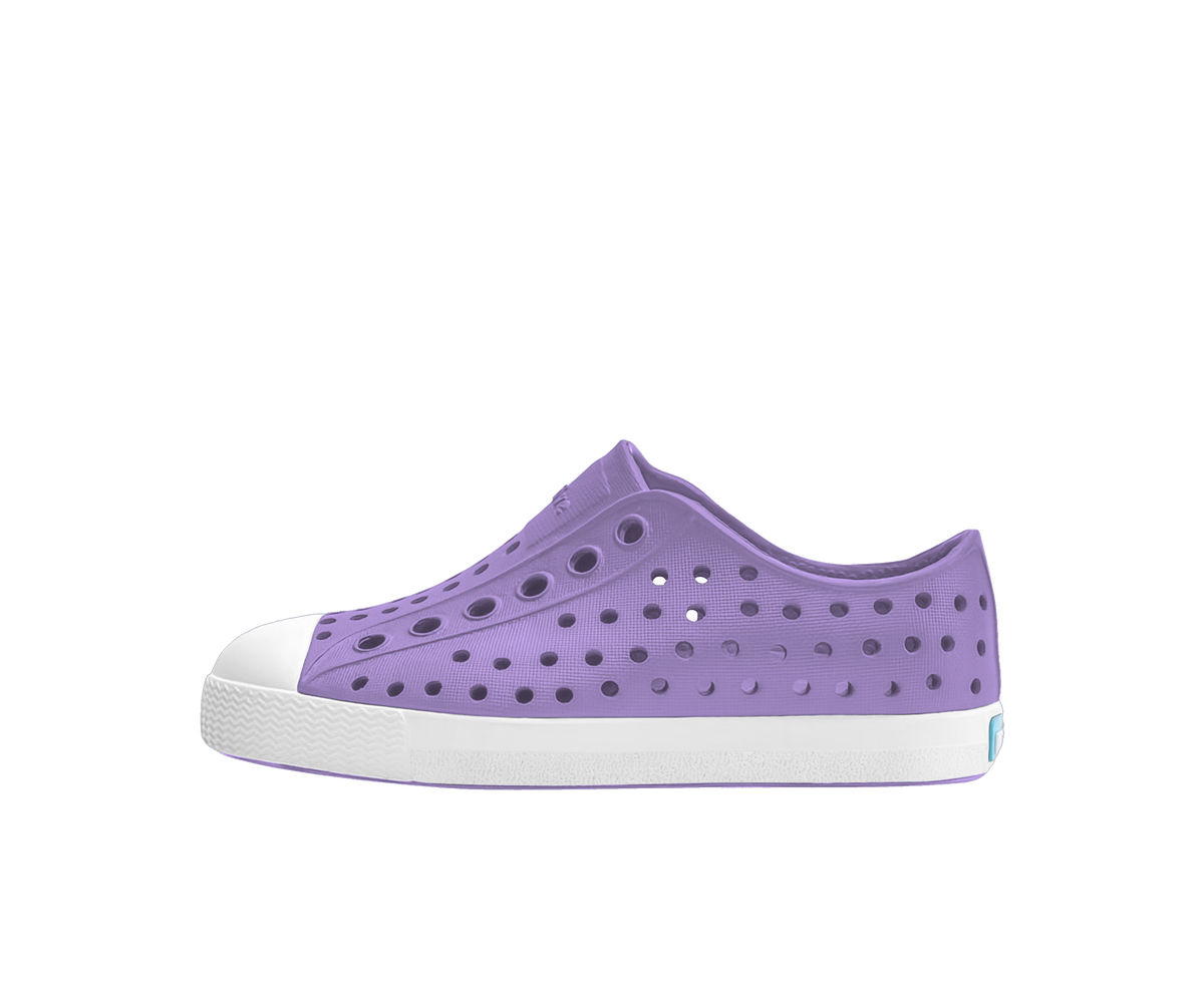 Native Shoes - Jefferson Child Slip On - Fun & Fluorescent – Side View