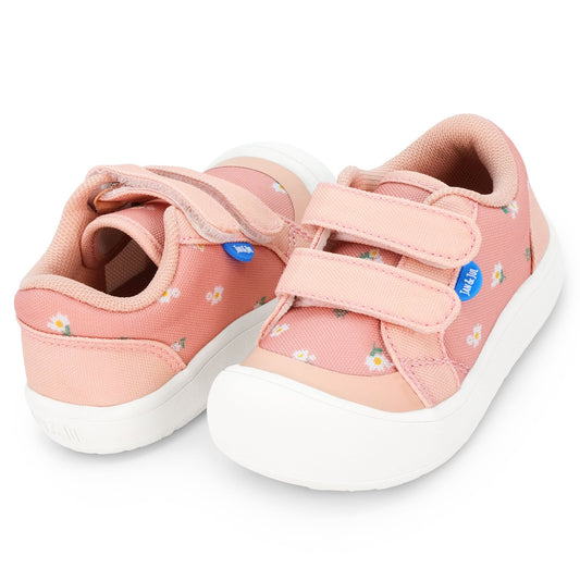 Jan & Jul - Toddler Mini Canvas Sneakers - Apricot Flower