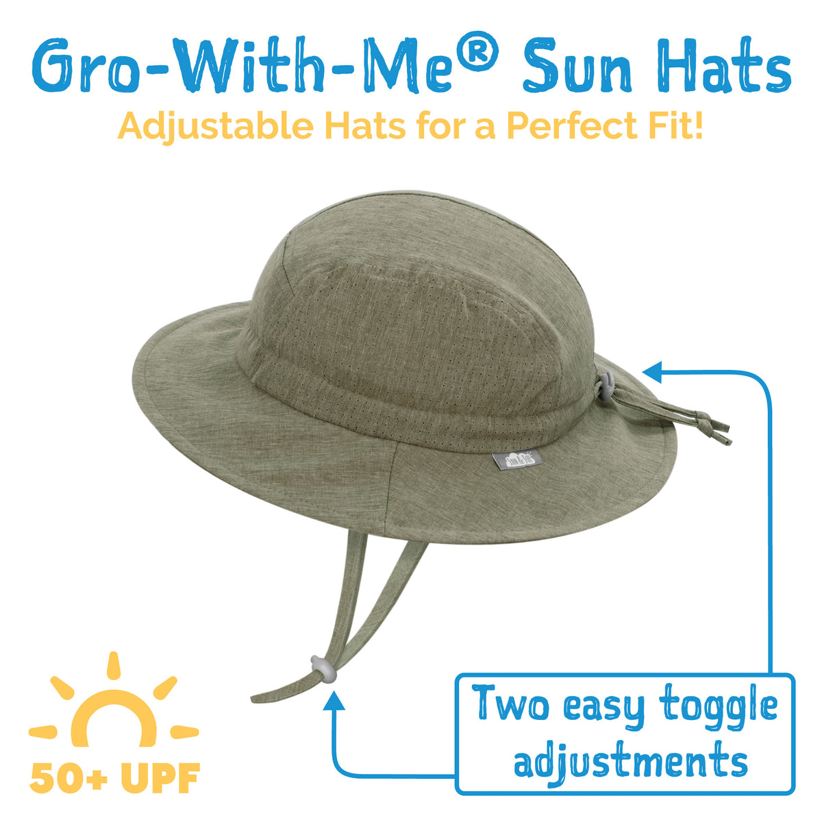 Jan & Jul - Kids SunLite Wide Brim Hat