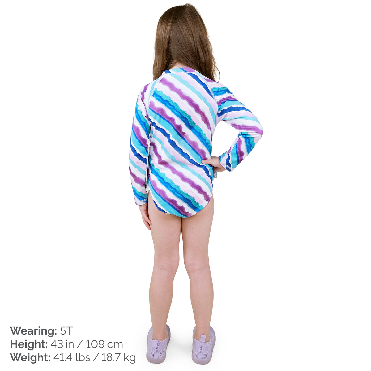Jan & Jul - One Piece Long Sleeve Swimsuit