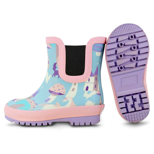 Jan & Jul - Kids Rubber Rain Boots - Enchanted
