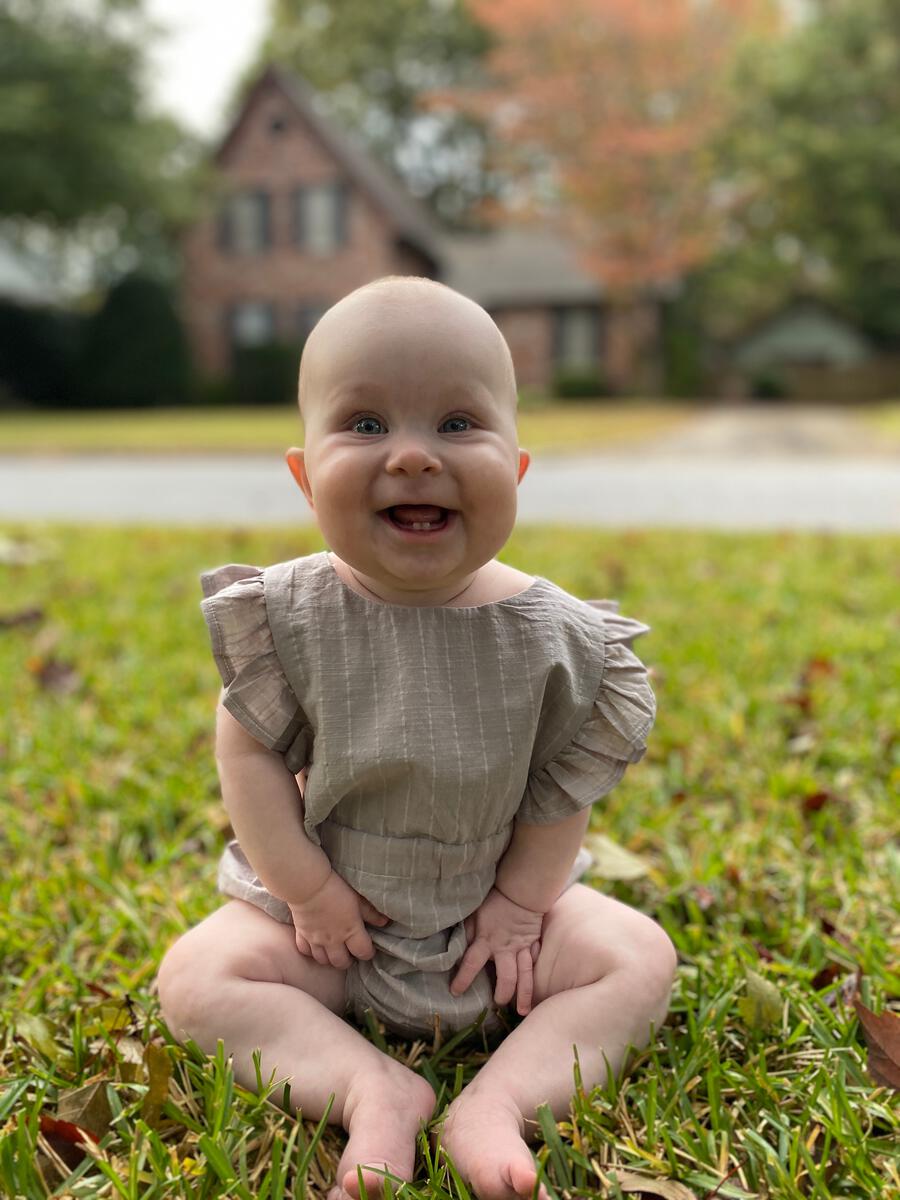 Ettie & H - Kenza Bubble - Grey Stripe