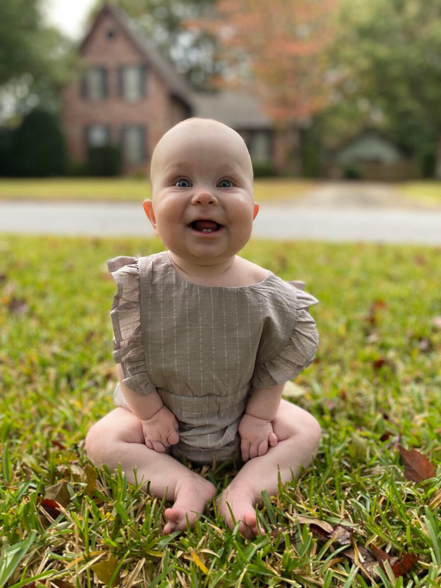 Ettie & H - Kenza Bubble - Grey Stripe