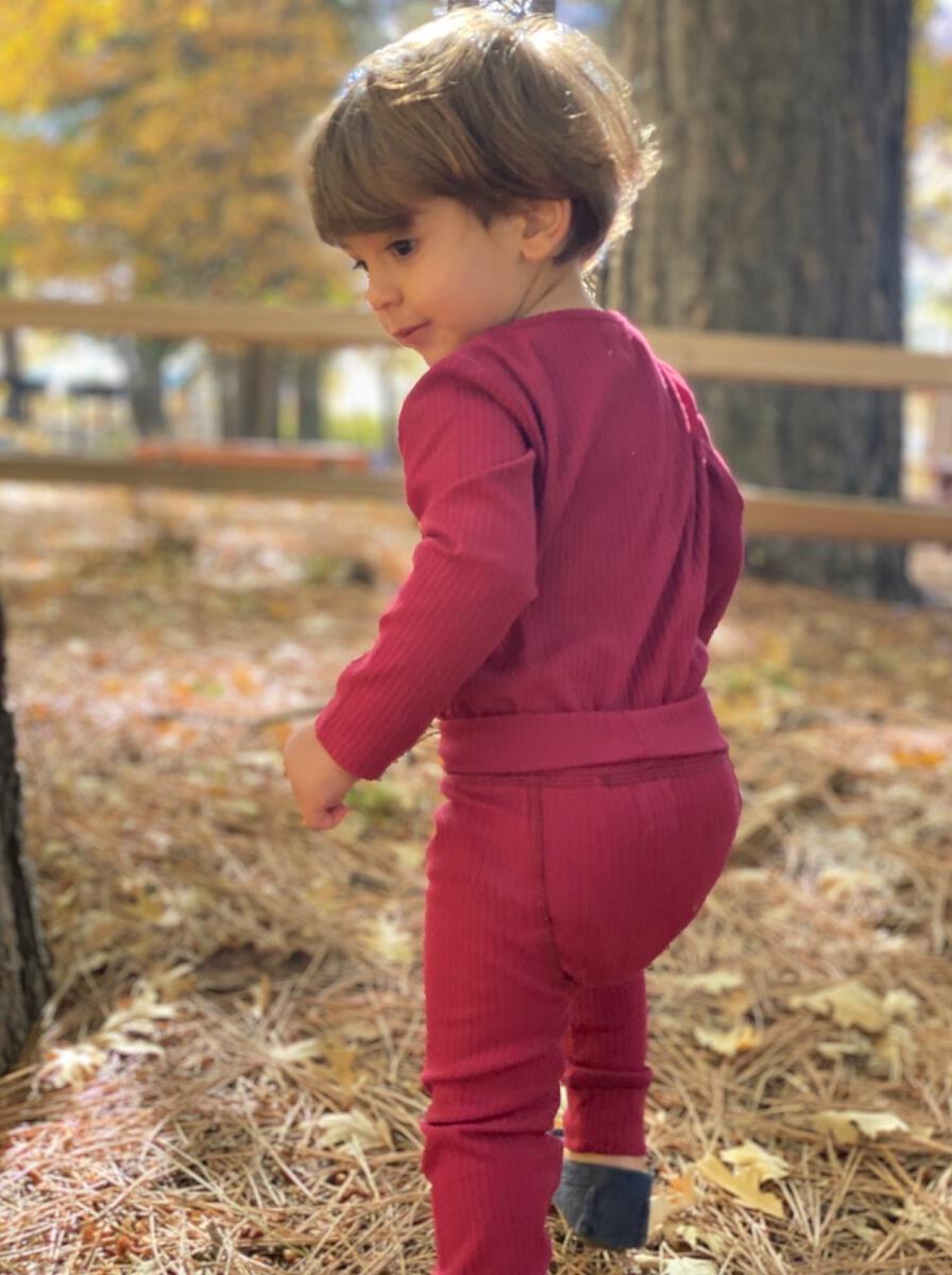 Ettie & H - Perry Leggings - Burgundy