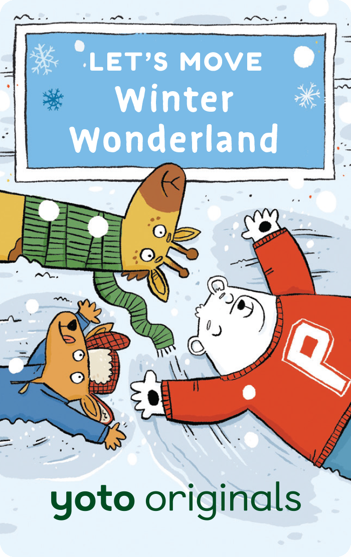 Yoto Card: Let's Move – Winter Wonderland | Active Movement Story | Ages 2–6