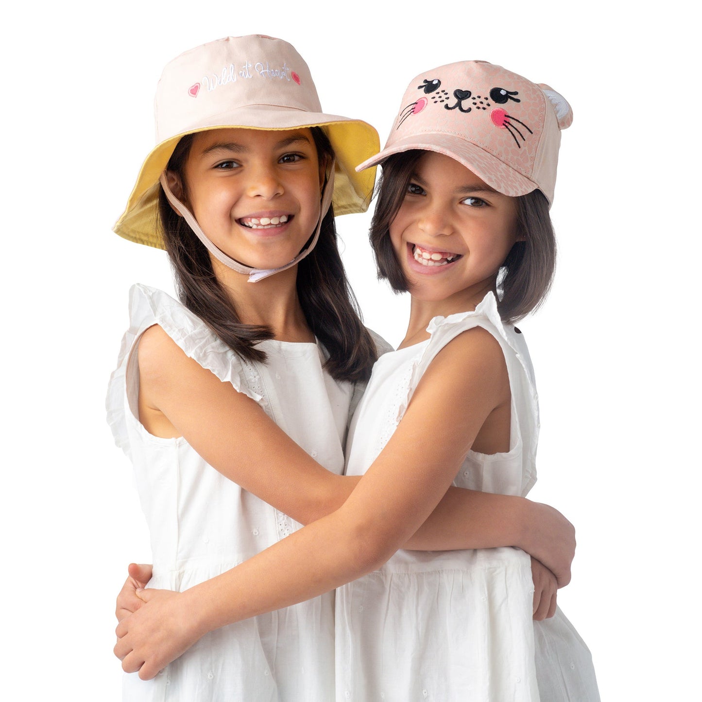 Flapjackkids - Kids Upf50+ 3D Cap - Leopard (4-6Y)