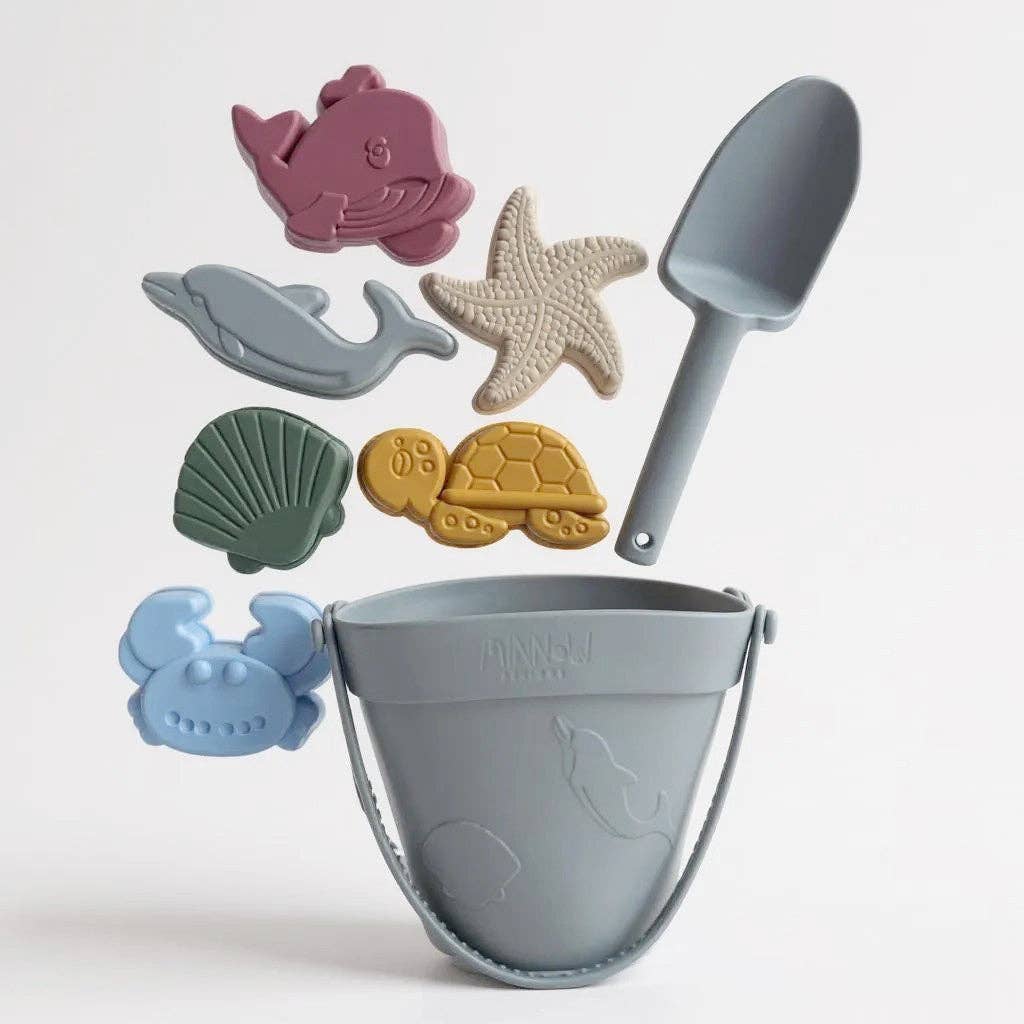 Minnow Designs - Silicone Beach Bucket Set
