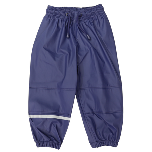 Korango - Waterproof Rain Pant with Drawstring & Elastic Foot Strap - Navy