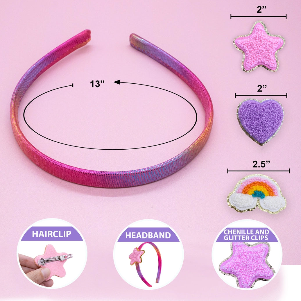 Frog Sac - Interchangeable Charm Headband & Hair Clips