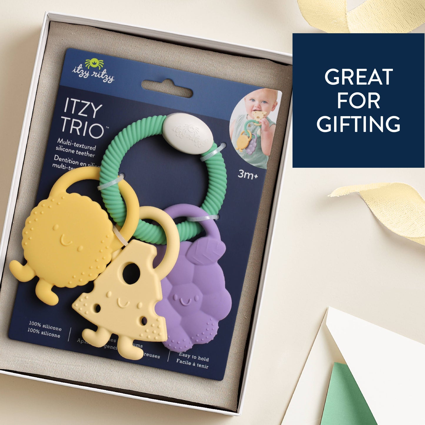 Itzy Ritzy - Itzy Trio Silicone Teether