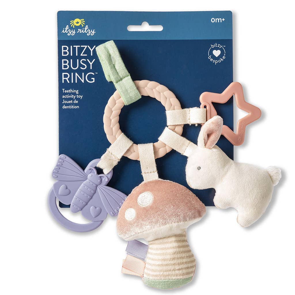 Itzy Ritzy - *NEW OPTION* Bitzy Busy Ring™ Teething Activity Toy: Farm