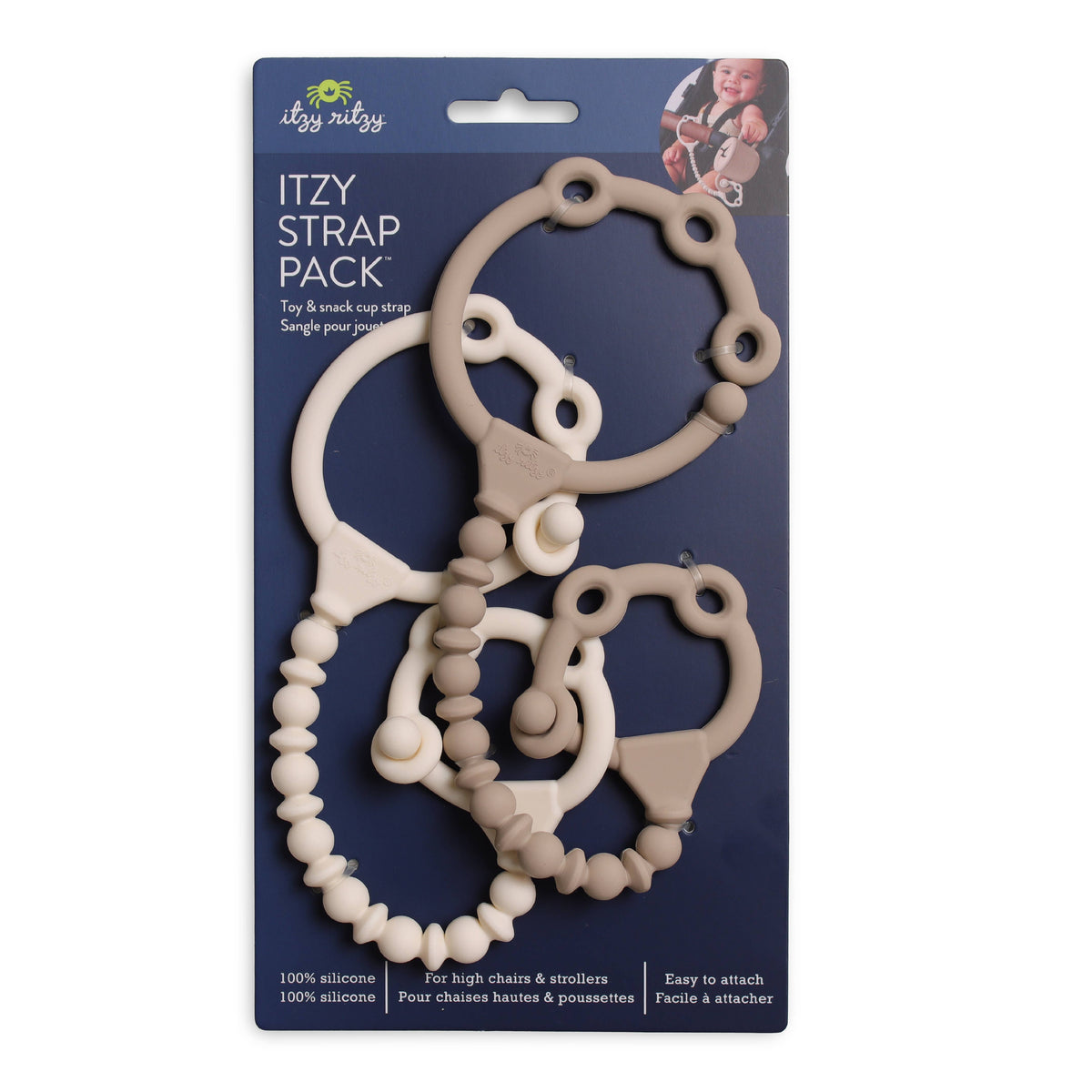 Itzy Ritzy Canada - *NEW* Itzy Strap Pack™ - Toy and Snack Cup Strap