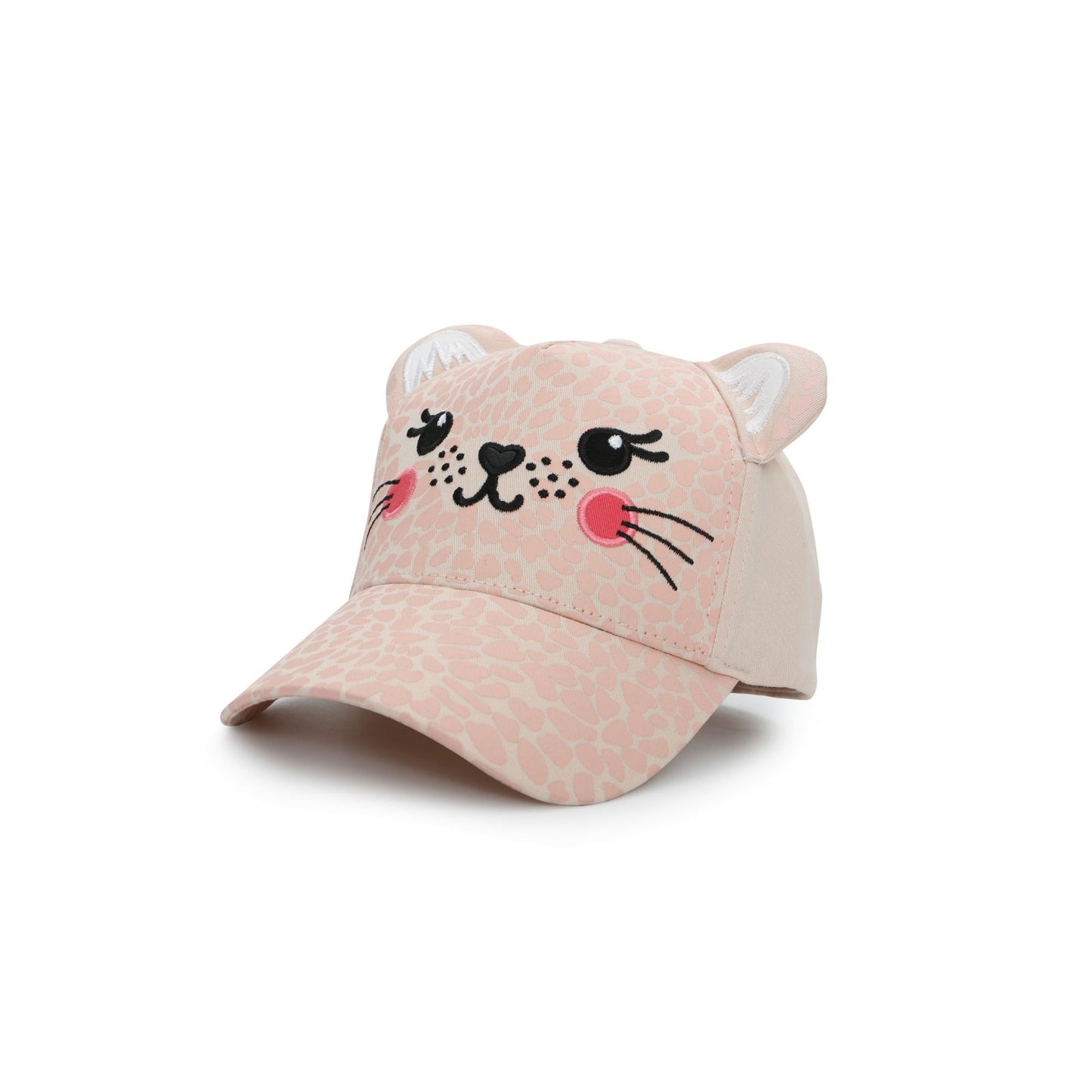 Flapjackkids - Kids Upf50+ 3D Cap - Leopard (4-6Y)
