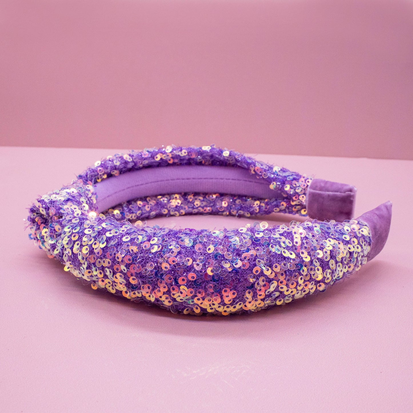 Frog Sac Kids Knot Headband, Sequin Knotted Hair Band Accessories