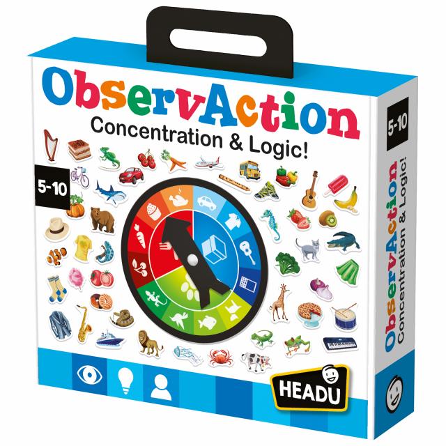 Headu Observaction Concentration & Logic Game