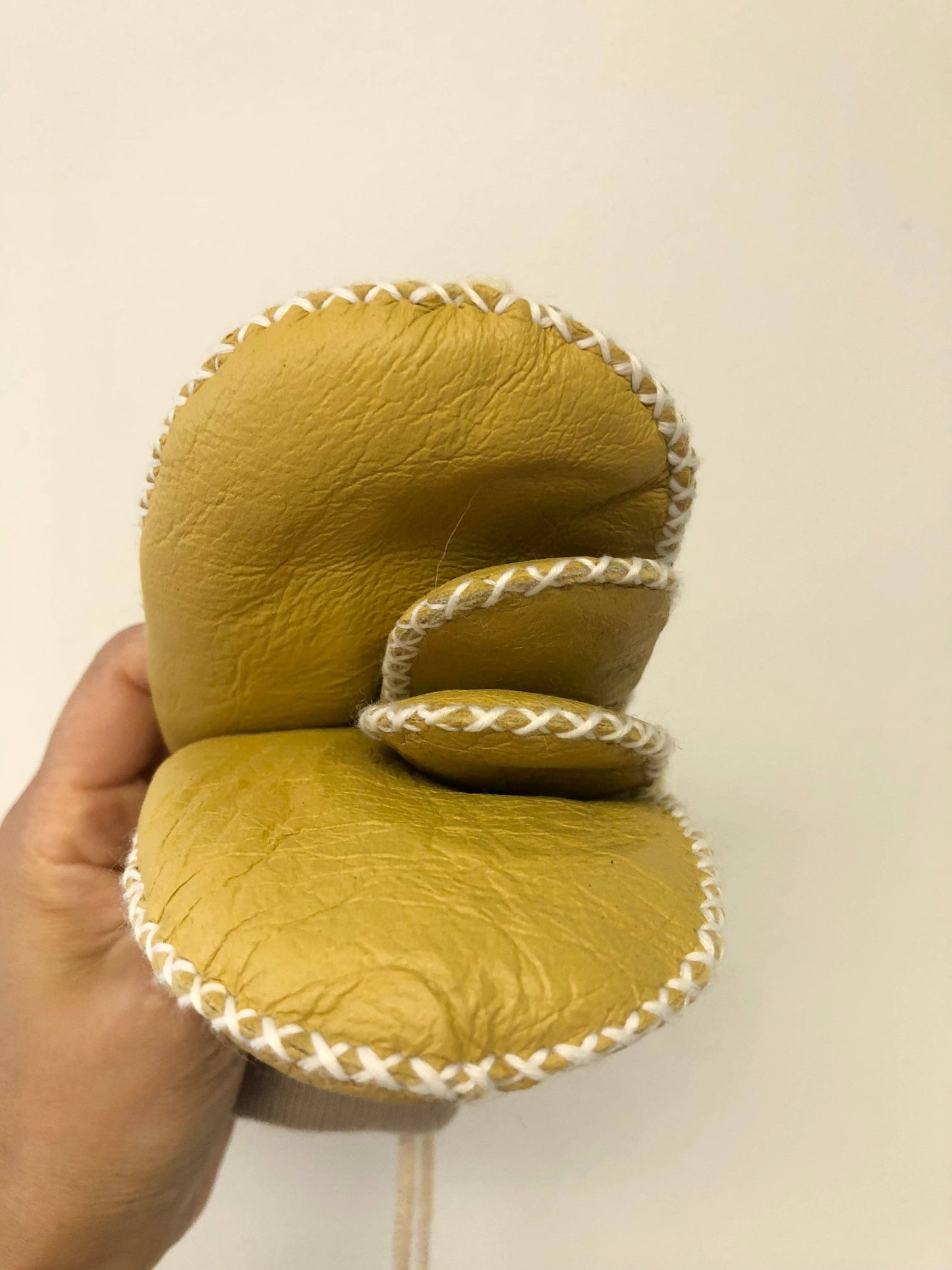 Billy Bamboo - KIDS SHEARLING MITTENS: Light gray