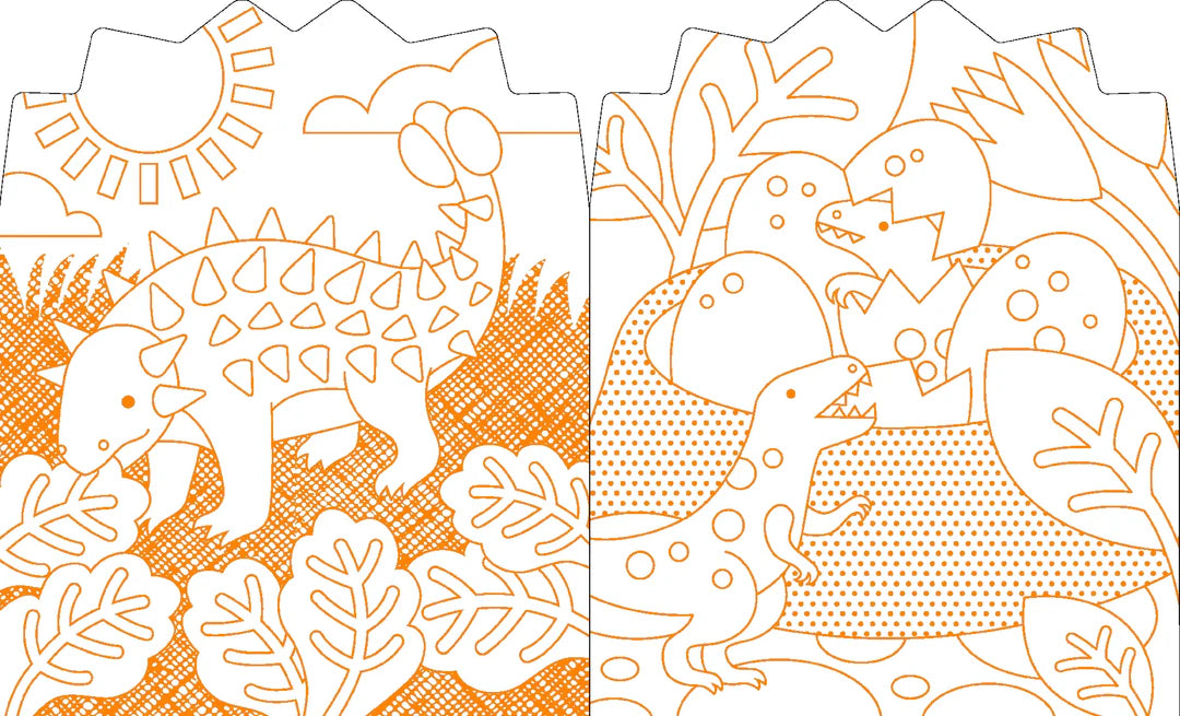 Petit Collage - Coloring Book with Stickers