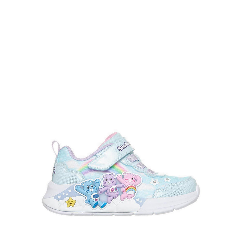 Skechers Lil Snugs Care Bears light-up sneaker for girls