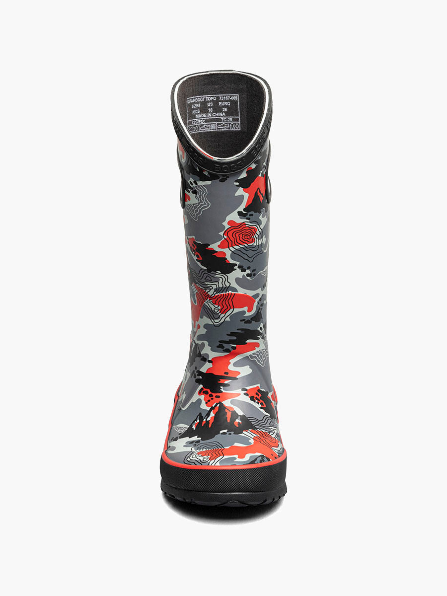 Bogs Rainboot Topo Camo