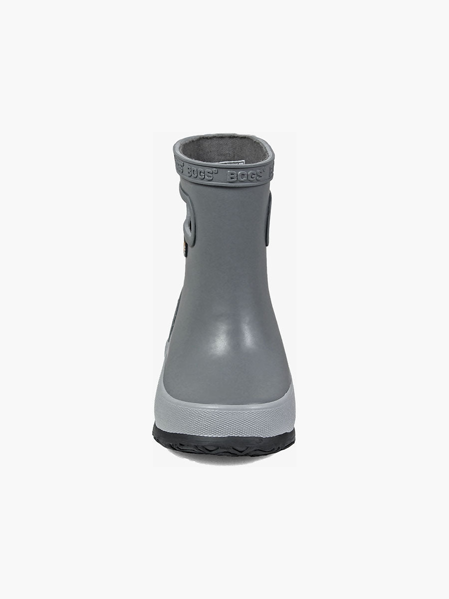 Bogs Skipper Solid Kids' Rain Boot Gray
