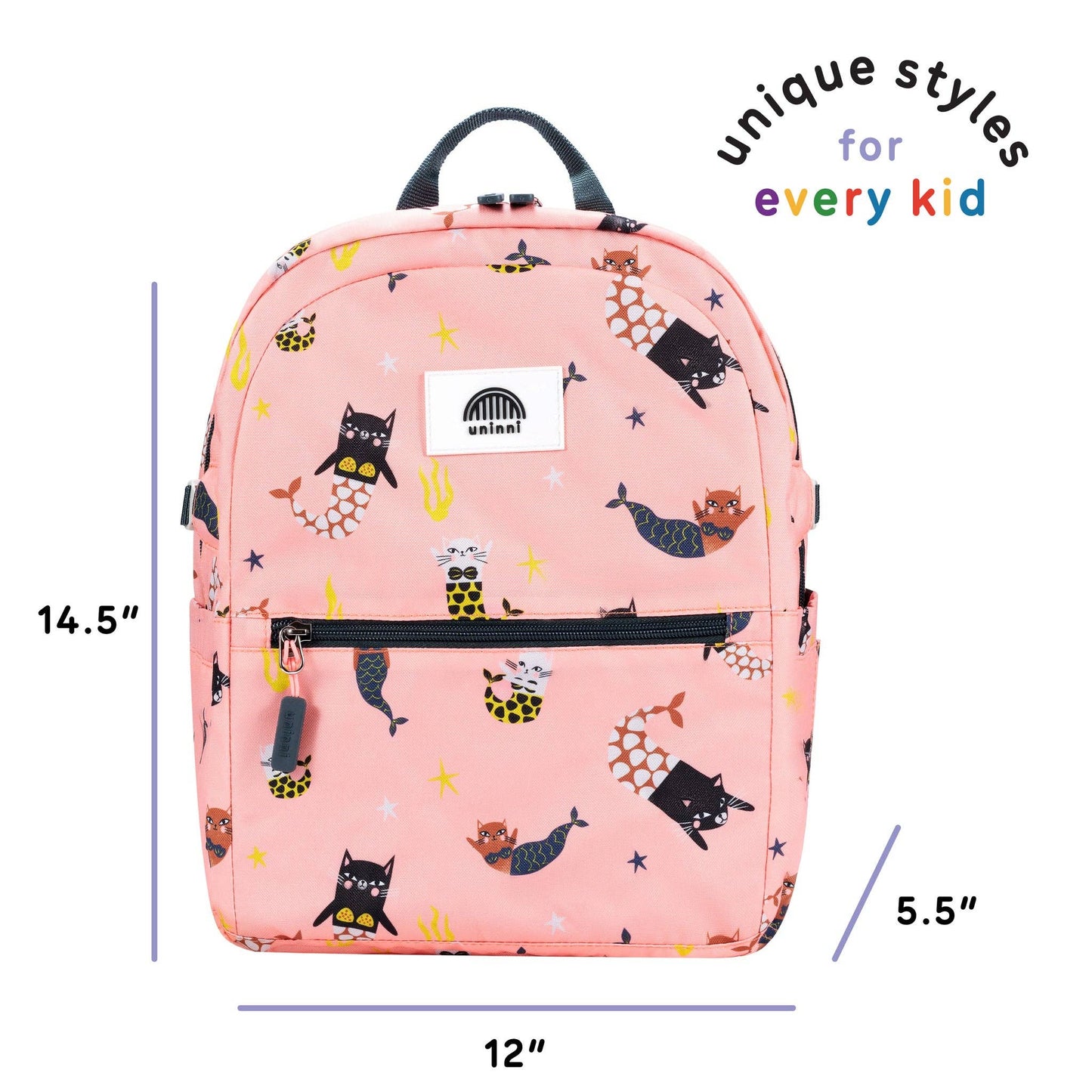 uninni - Ethan Backpack- Swimming Mercats: Swimming Mercats