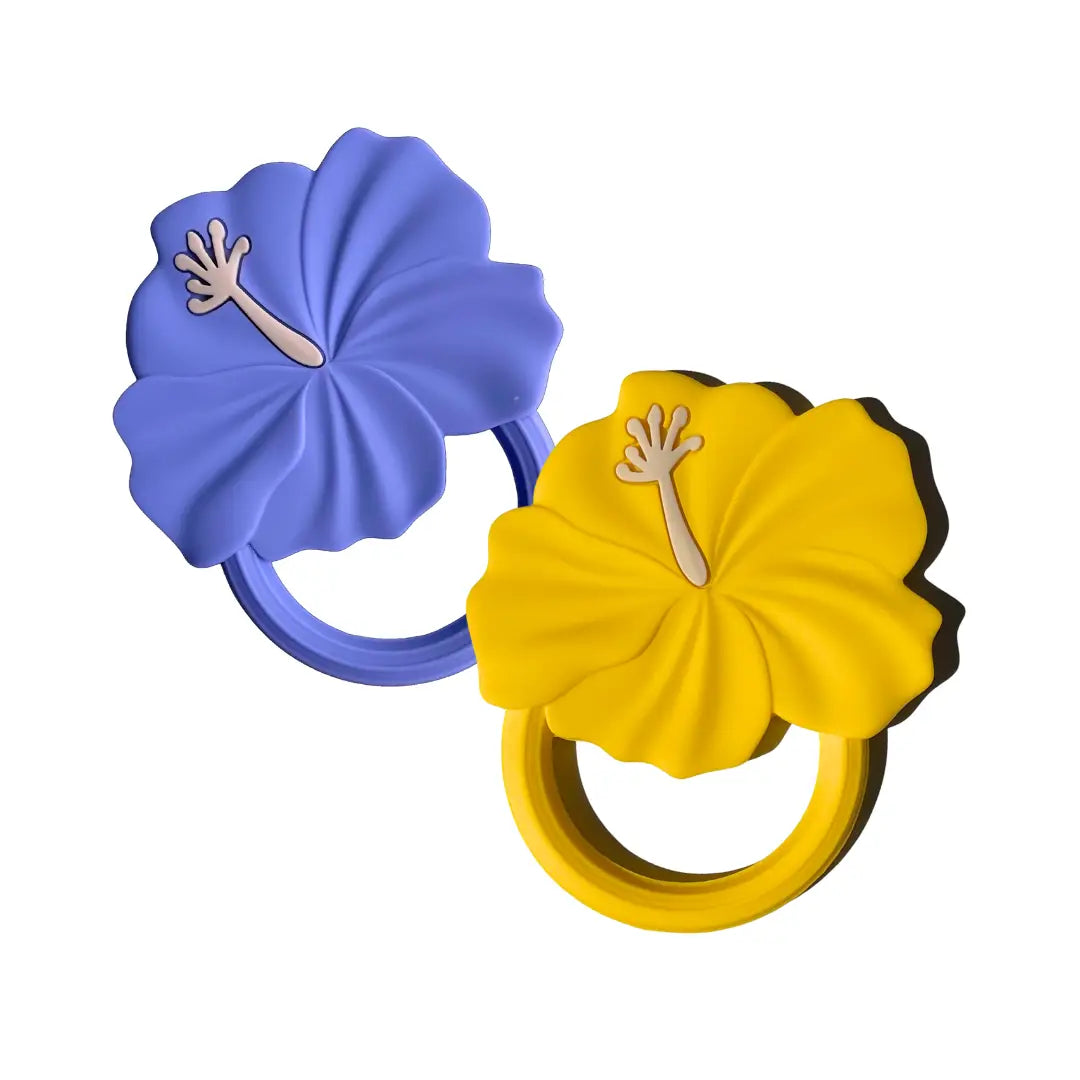 Keiki Kaukau - Hibiscus Teether: Yellow