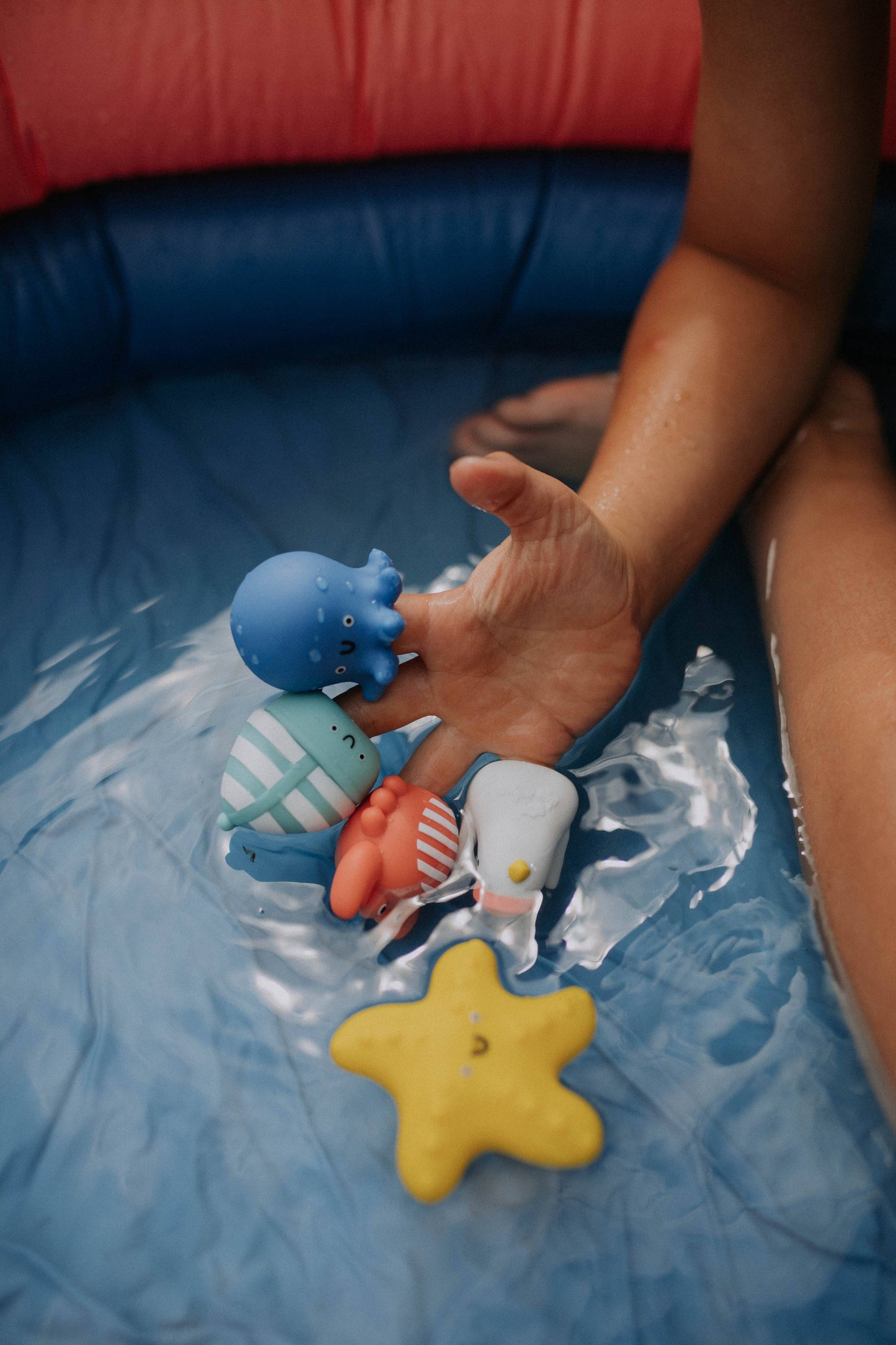 Itzy Ritzy - Nautical Itzy Bitzy Puppets - Bath + Storytelling Toys