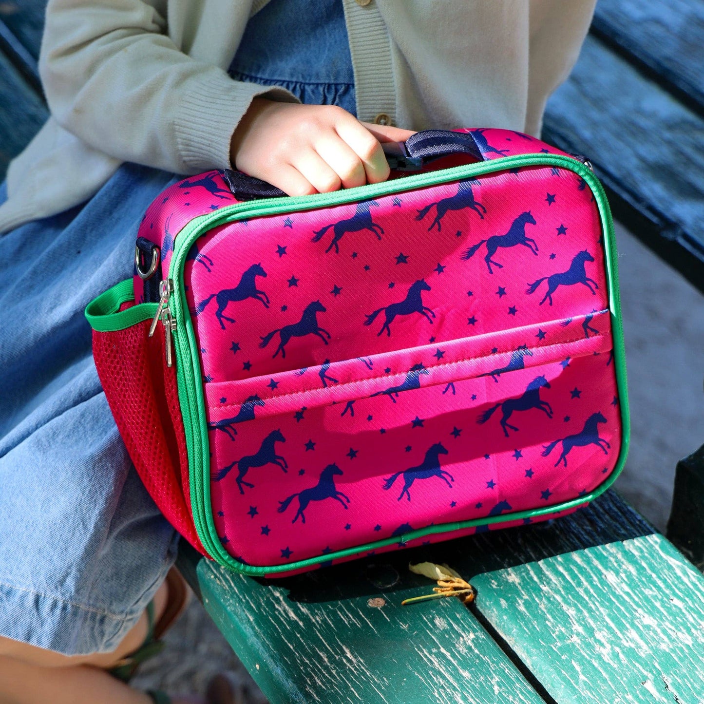 Yumbox - Yumbox Classic Lunch Bag – Insulated Equestrian-Inspired Tote with Vibrant Accents